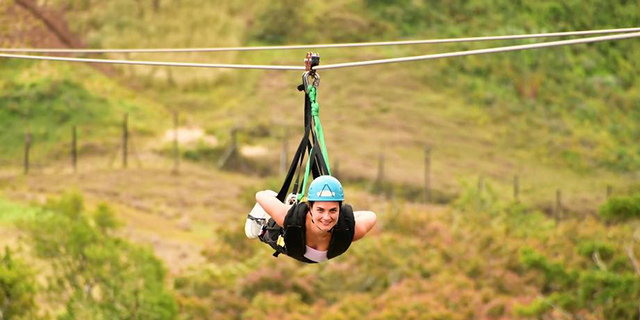 500m Zip Line + Mini Lunch at Vallé Advenature Park - Mauritius